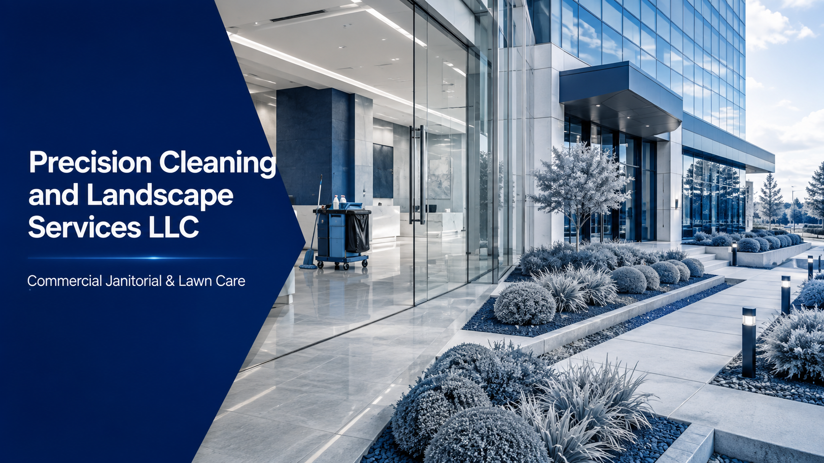 Precision Cleaning and Landscape Services LLC — commercial janitorial cleaning and lawn care